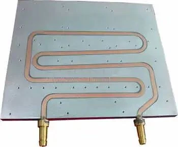 vacuum brazed cooling plated vacuum brazed cooling plated