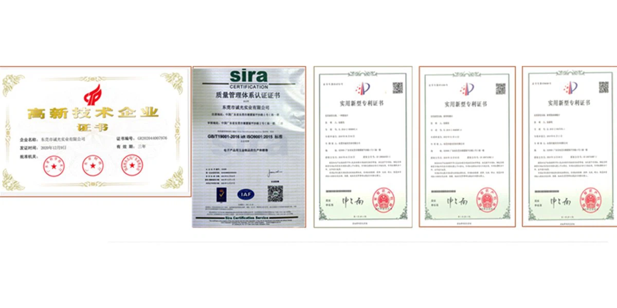 heat sink manufacturer certificates