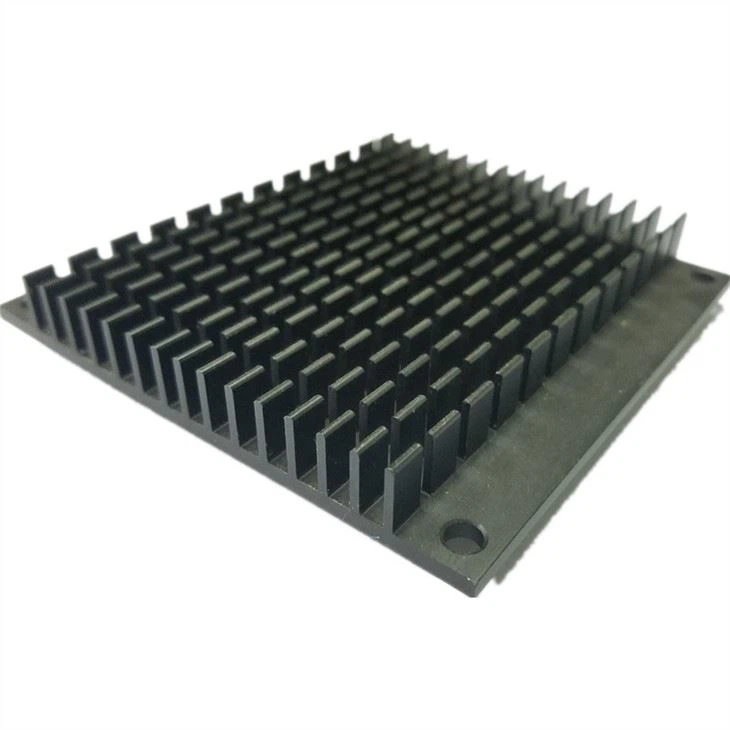 Large Aluminum CNC Machining Heat Sink Extrusion