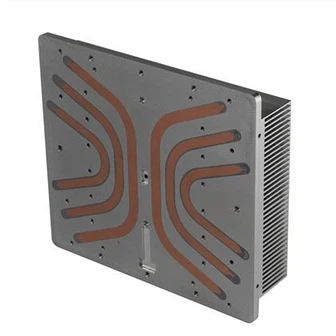 Велики алуминијумски ЦНЦ обрада расхладног елемента екструзија