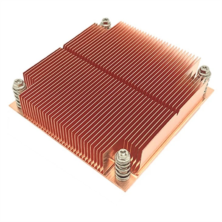 Copper Skiving Fin Graphic Cards Heatsink