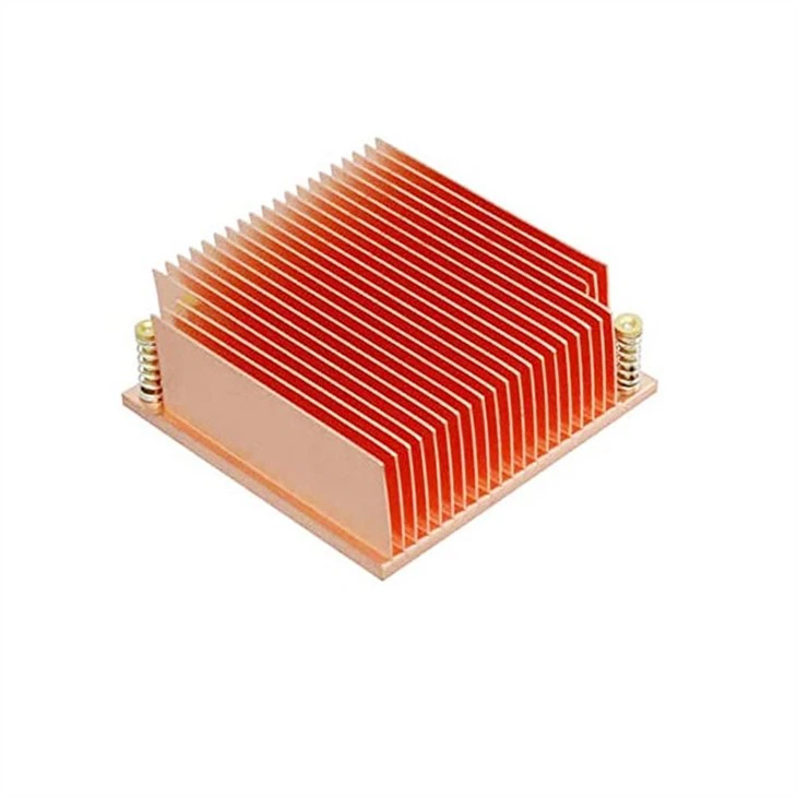 Copper Skiving Fin Graphic Cards Heatsink