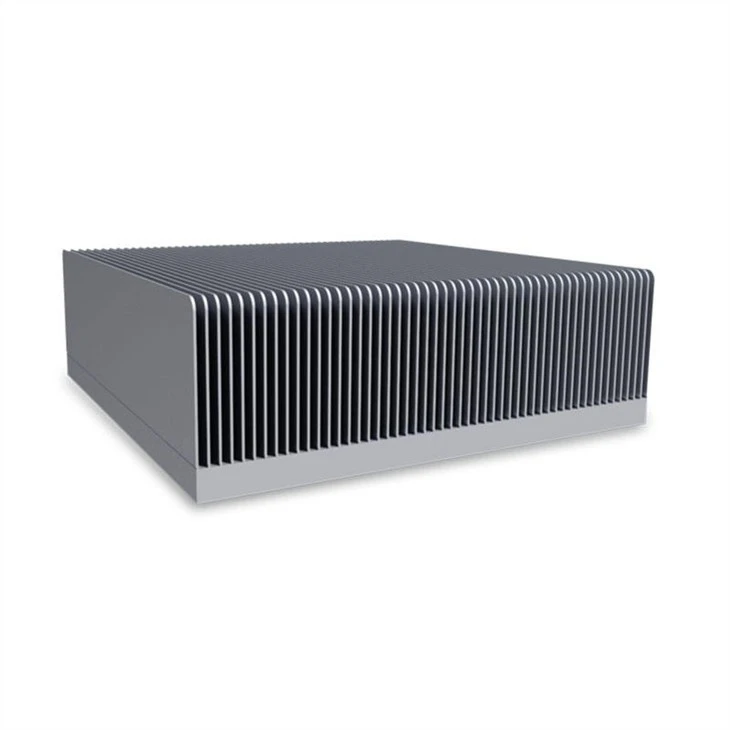 High Performance Aluminum Skiving Fin Heat Sink For Inverter